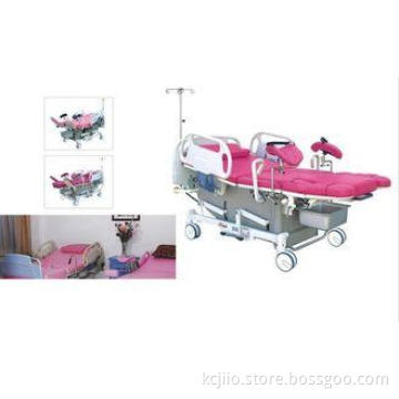 2050mm height adjustment medical instrument table for labor